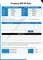 Property Bill Of Sale PDF