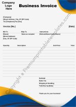 Business Invoice