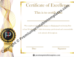Certificate of Excellence