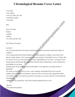 Chronological Resume