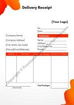 Delivery Receipt PDF