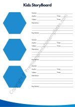 Kids Storyboard Template