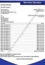 Service Invoice
