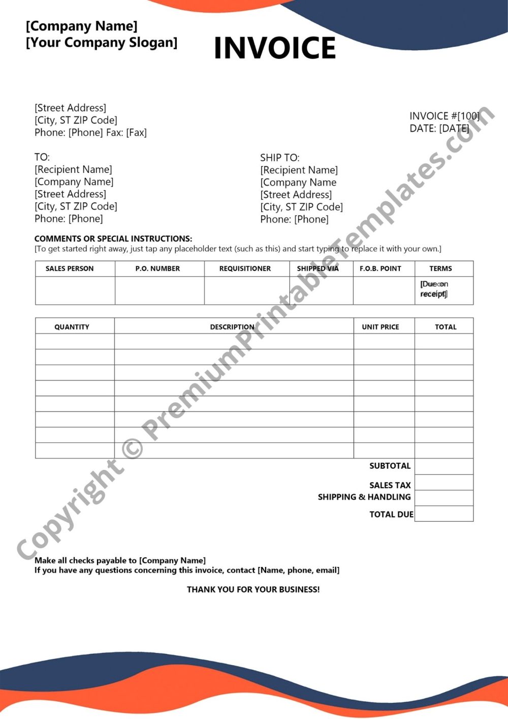 basic invoice pdf