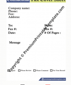 whole page fax cover sheet fax cover sheet premium printable templates