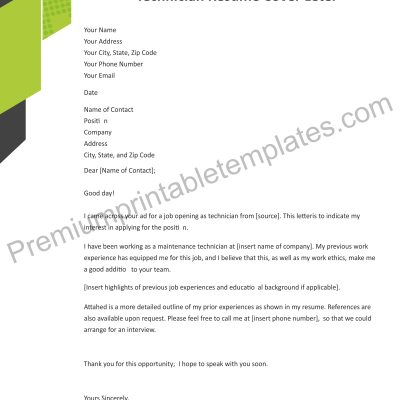 Cover Letter For Internship | Cover Letter [Pack of 5]