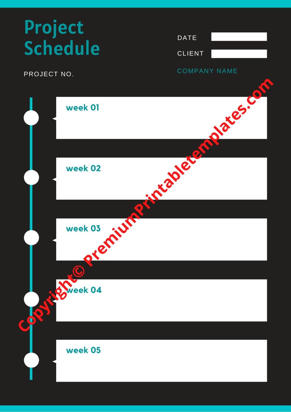 Project Schedule