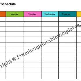 Weekly Meal Planner Template | Weekly Planner