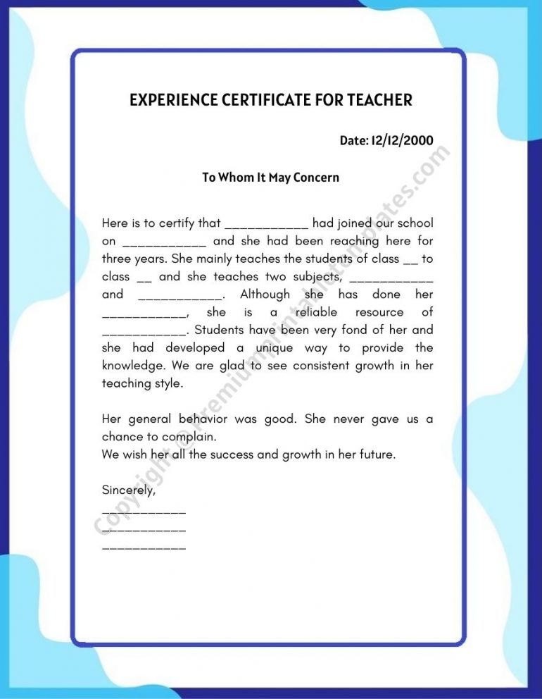 teaching experience essay pdf