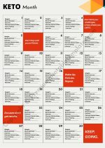 Keto Monthly Planner