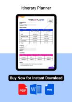 Itinerary Planner