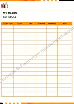 academic planner pdf