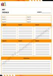 Academic Planner Template in PDF and Word [5 Pages]