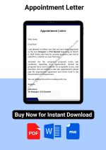 Appointment Letter