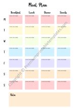 Printable Meal Planner