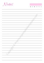 Printable Notes Download