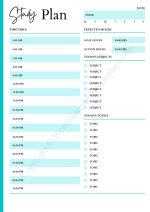 Study Plan