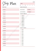Study Planner pdf