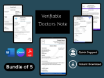 Verifiable Doctors Note