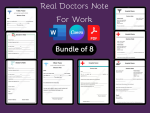 Printable Real Doctors Note for Work,