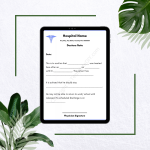 Sample Emergency Room Real Doctors Note for Work