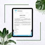 Sample Doctor Note for Airline