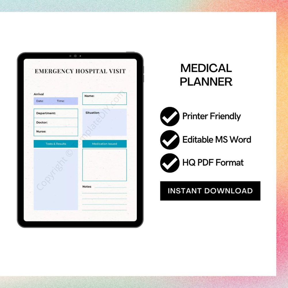Medical Planner PDF