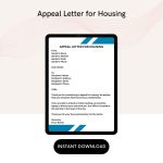 Appeal Letter for Housing