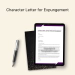 Character Letter for Expungement PDF