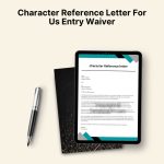 Character Reference Letter For Us Entry Waiver PDF