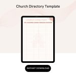 Church Directory Template