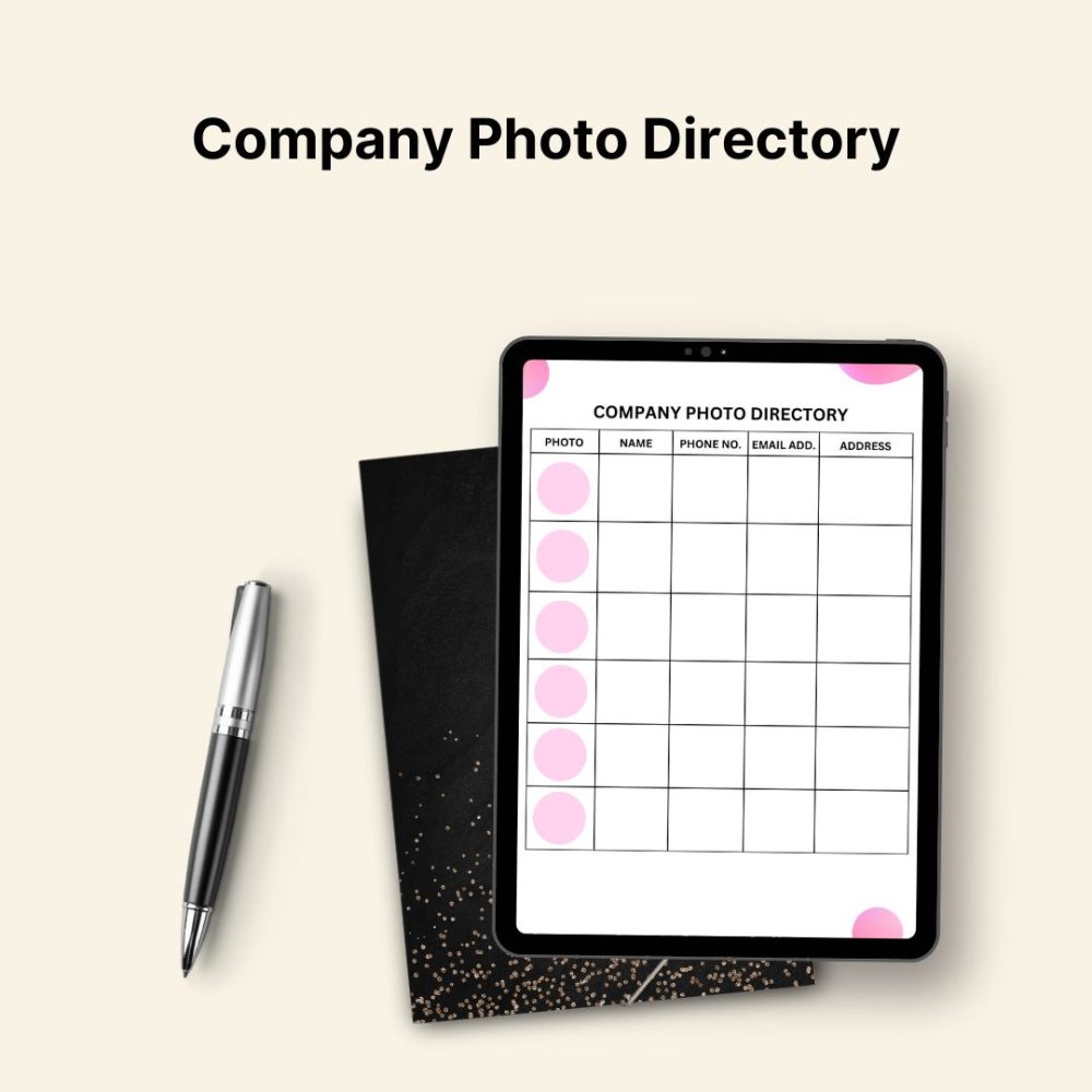 Company Photo Directory PDF