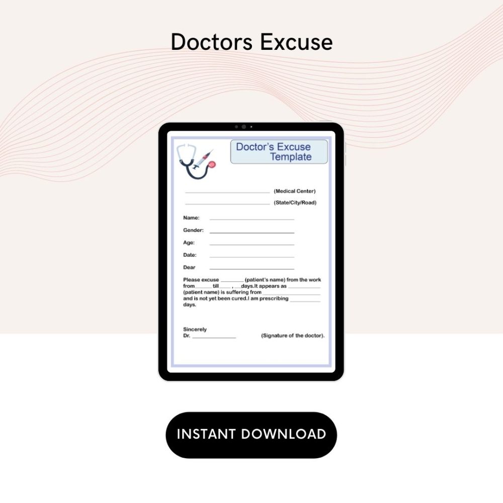 Doctors Excuse