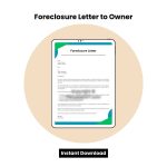 Foreclosure Letter to Owner Word