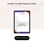Inmate Transfer Request Letter