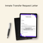 Inmate Transfer Request Letter PDF