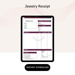 Jewelry Receipt