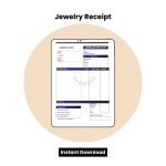 Jewelry Receipt Word