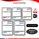 Jewelry Receipt in PDF & Word