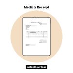 Medical Receipt Word