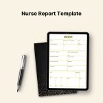 Nurse Report Template PDF
