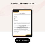 Palanca Letter for Niece