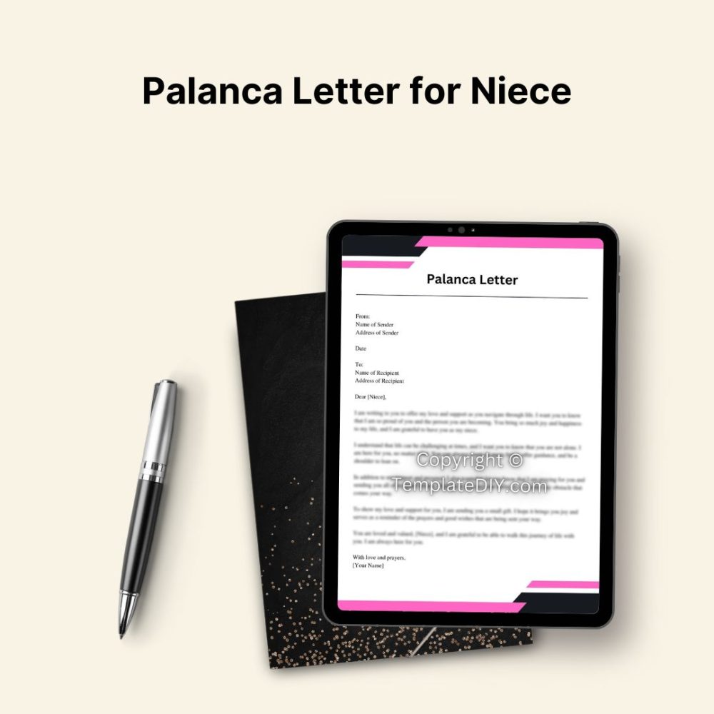 Palanca Letter for Niece PDF