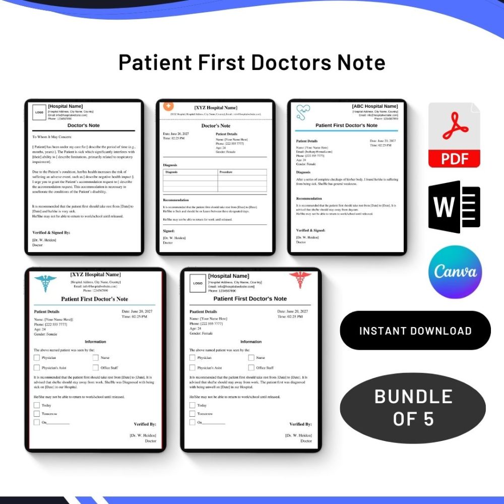 Medical Excuse Note Template Printable In PDF Word medical-excuse-note-template-printable-in-pdf-word