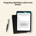 Pregnancy Bed Rest Letter from Doctor PDF