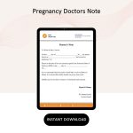 Pregnancy Doctors Note