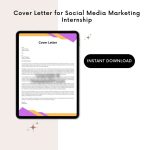Printable Cover Letter for Social Media Marketing Internship