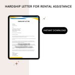 Printable Hardship Letter for Rental Assistance