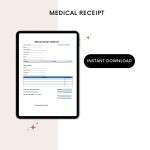Printable Medical Receipt