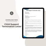Sample Child Support Termination Letter